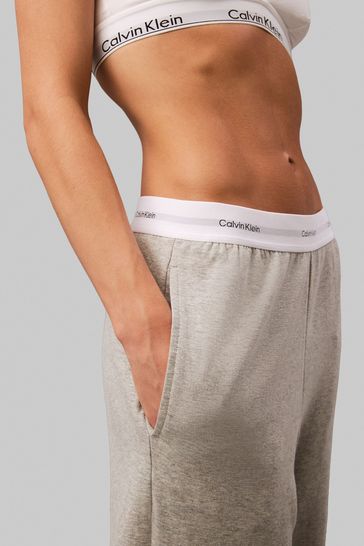 Buy Calvin Klein Grey Joggers from Next Bahrain