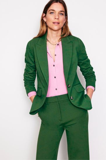 Boden Green Marylebone Ponte Blazer 12 Womens