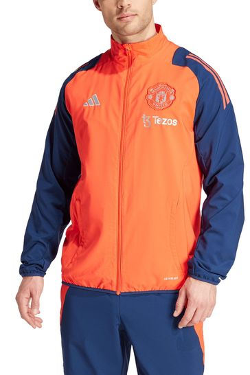 Buy adidas Red Manchester United Staff Presentation Jacket from Next Israel