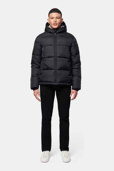 Next black puffer jacket shop