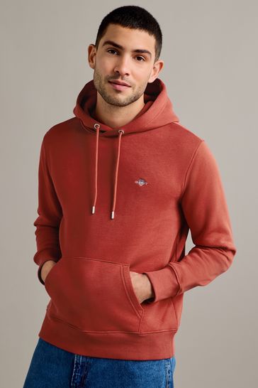Buy GANT Red Regular Shield Hoodie from Next Saudi Arabia