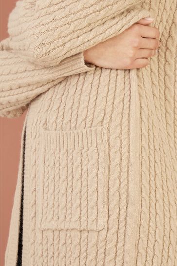 Long cardigan with pockets hotsell