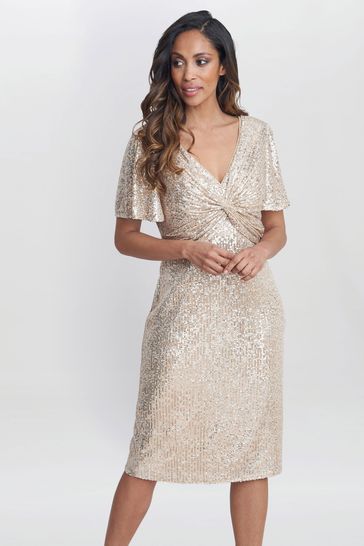 Gina bacconi sequin dress 2025