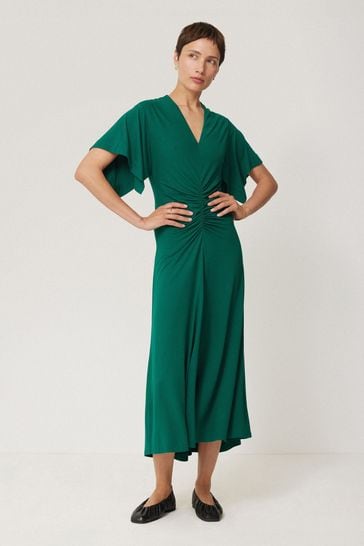 Jigsaw green dress outlet