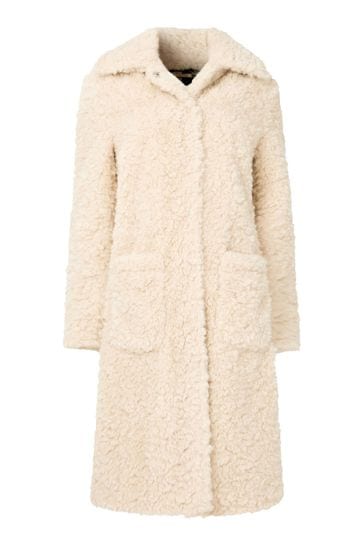 Cosy teddy coat top