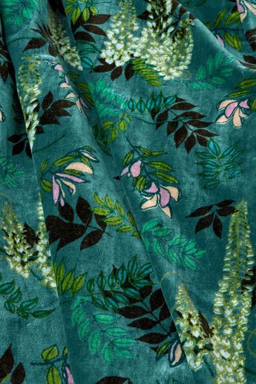 Buy Joe Browns Green Fair Trade Velvet Floral Kimono Jacket from Next Denmark