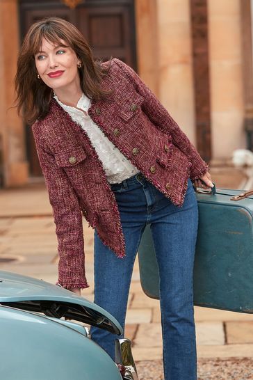 Joe browns red jacket top