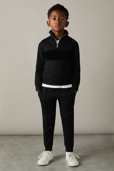 Velour sweatshirt outlet
