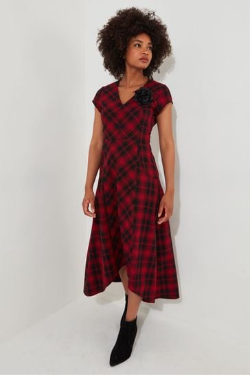Lace up v neck dress top