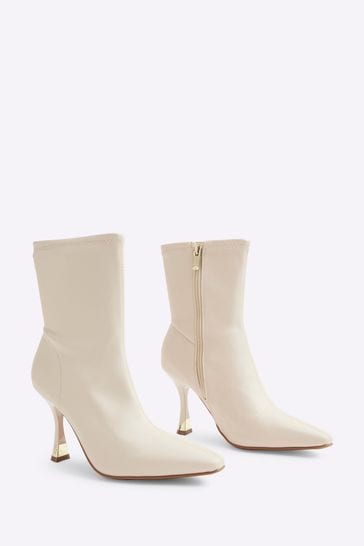 River island leather boots shop