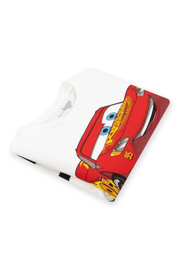 Buy Character Disney Cars Lightning McQueen 100 Cotton T Shirt from Next Bahrain