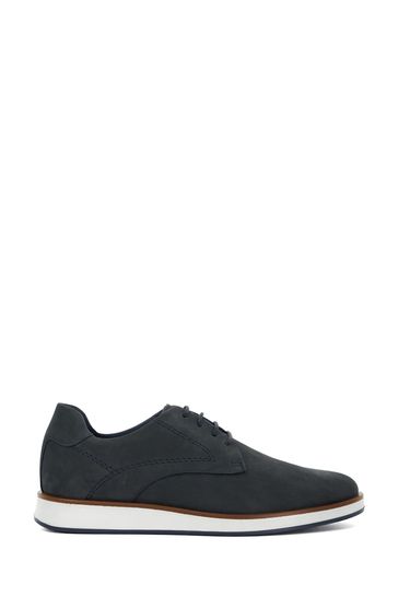 Dune blue suede shoes hotsell