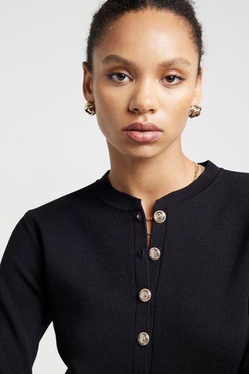Buy River Island Button Military Cardigan from Next Turkey