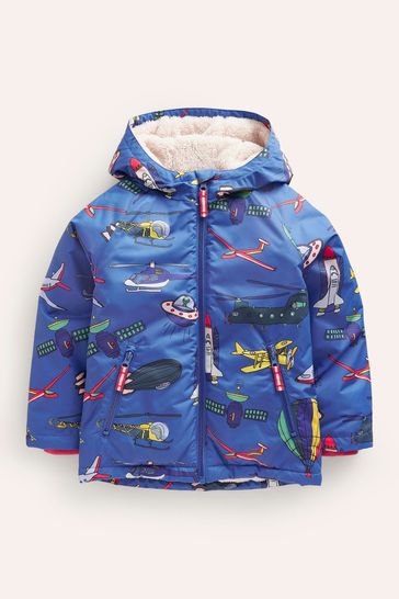 Mini boden sherpa lined anorak best sale