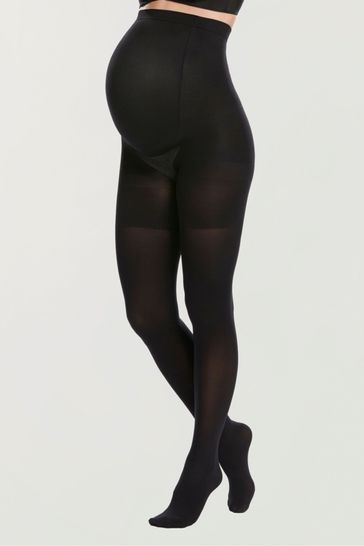 Buy Spanx Mama Mid Thigh Shaping Black Tights from Next Bahrain