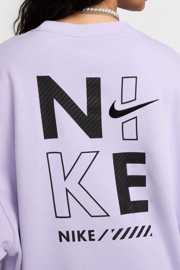 Nike sportswear logo crew on sale
