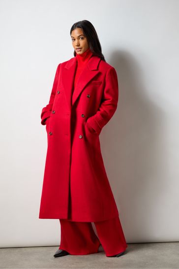 Buy Ro Zo Double Breasted Overcoat from the Laura Ashley online shop