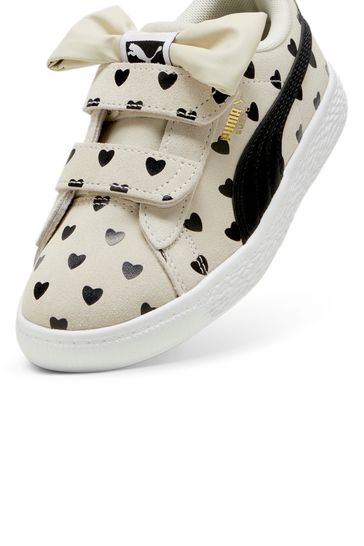Buy Puma White Kids Unisex Suede Classic LF Re Bow V Sneakers from Next Kuwait