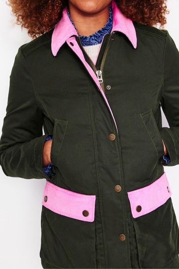 Buy Boden Green 100 Cotton Heritage Wax Jacket from Next Bahrain