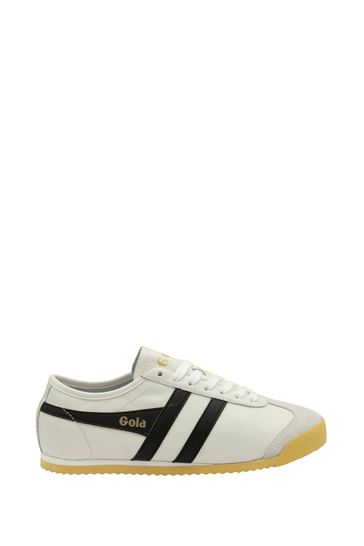 Gola white leather trainers deals