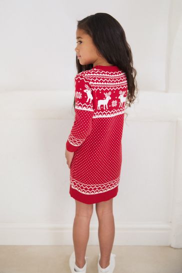 Next reindeer dress hotsell