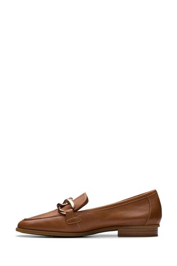 Buy Clarks Brown Wide Fit E Sarafyna Iris Shoes from Next Denmark