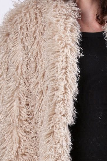 Religion faux fur coat discount