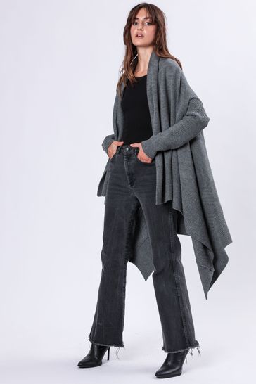 Buy Religion Unite Draped Maxi Cardigan In Textured Soft Yarn from Next Bahrain