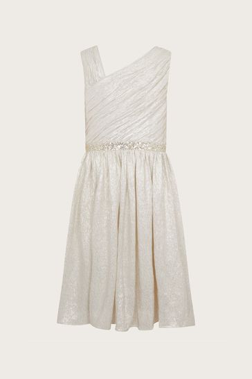 Monsoon silver sequin dress online