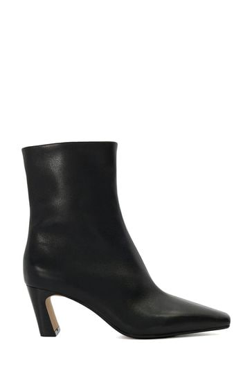 Buy Dune London Black Obriele Angled Heel Pull On Ankle Boots from Next Poland