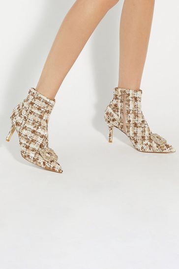 Dune cream boots hotsell