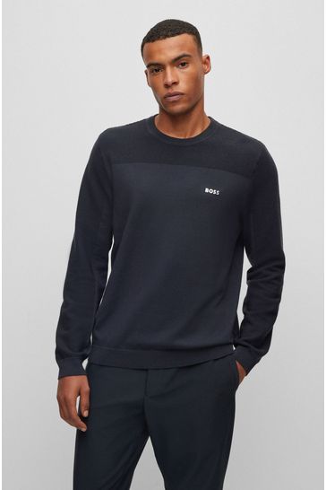 Boss blue sweatshirt 2025