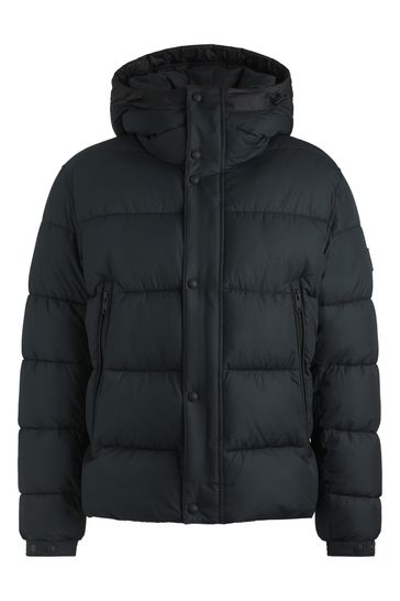 Buy BOSS Branded Snap Jacket With Water Repellent Finish from Next Bahrain