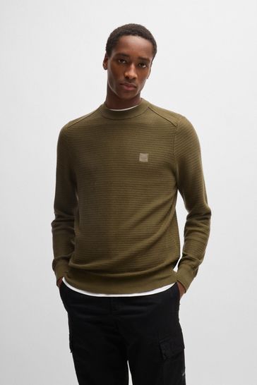 Boss cashmere sweater hot sale