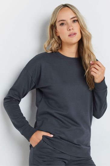 Tall crew neck sweatshirt clearance