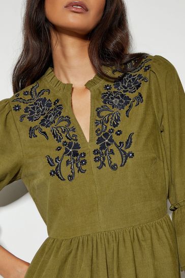 Monsoon corduroy dress best sale