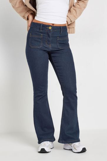 Kick flare jeans petite store