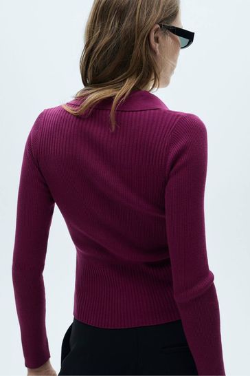 Mango ribbed sweater shop