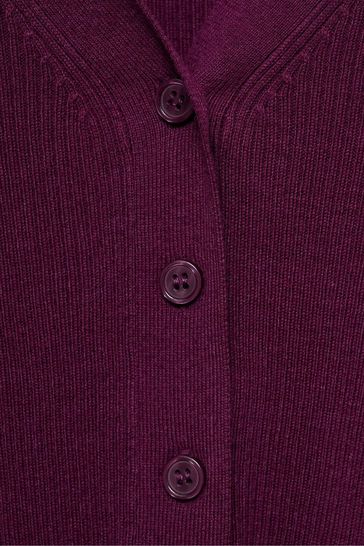 Ribbed sweater with buttons clearance