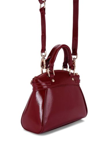 Red carvela bag on sale