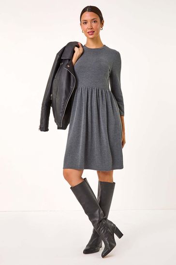 Plain gray dress outlet