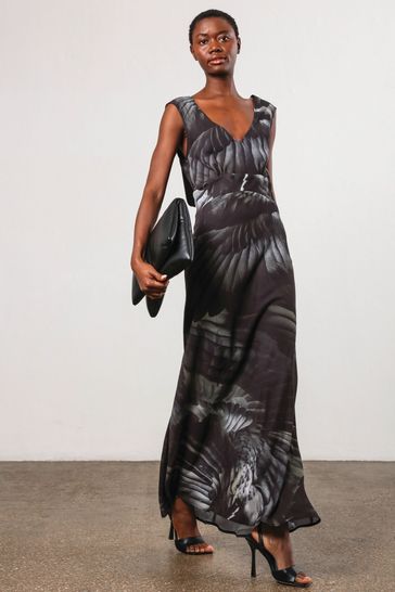 Maxi column dress clearance