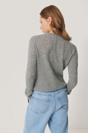 Jigsaw grey jumper best sale