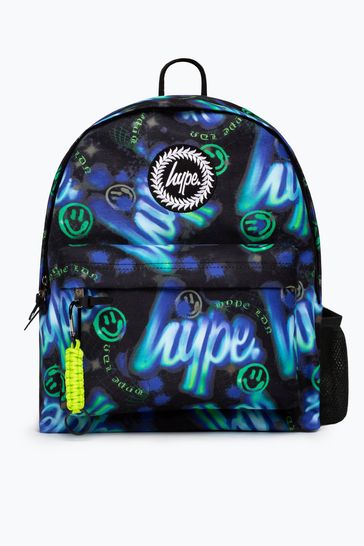 Buy Hype. Boys Blue Electric Smile Iconic Backpack from Next Bahrain