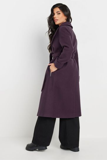 Next purple belted coat deals