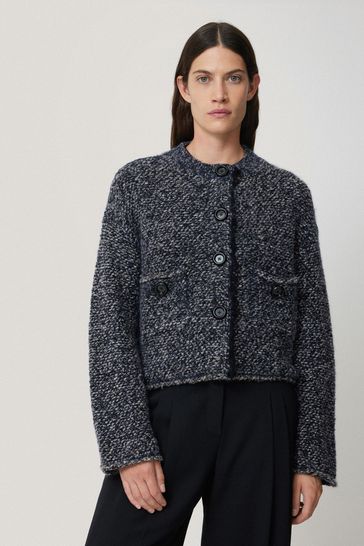 Jigsaw navy cardigan new arrivals