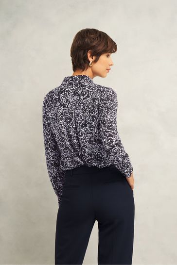 Buy Hobbs Blue Astraea Shirt from Next Bahrain