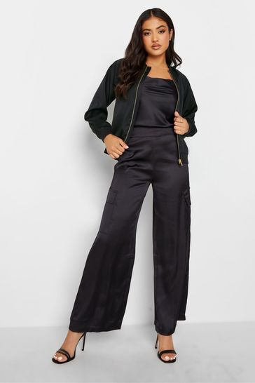 Buy PixieGirl Petite Satin Bomber Jacket from the Laura Ashley online shop