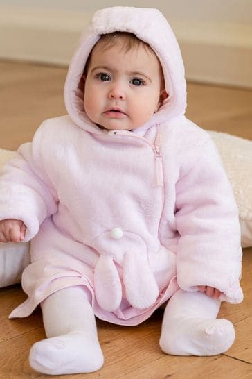 Pink pile jacket hotsell