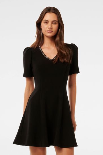 Forever new black dress best sale